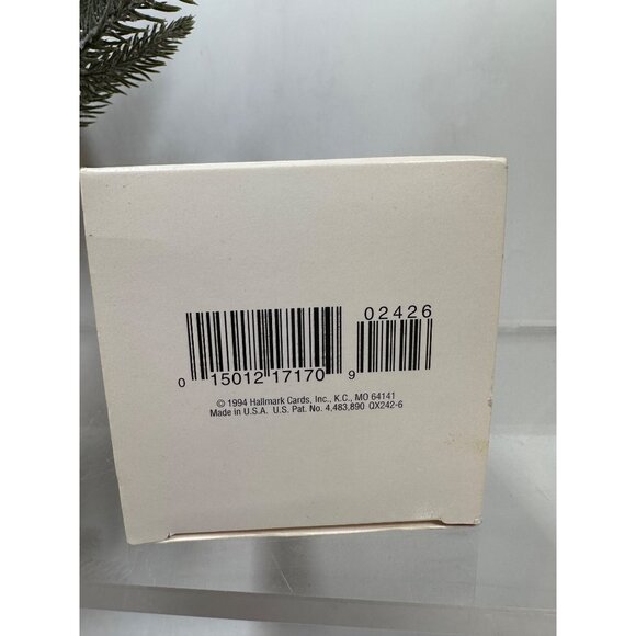 Hallmark Keepsake 1994 Grandparents Glass Ornament Cardinal Holly Berry QX242-6 - Picture 10 of 10